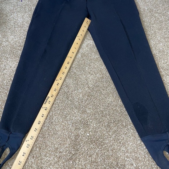 Vintage riding pants breaches breeches black Made in USA SZ 14 equestrian riding - Picture 7 of 9